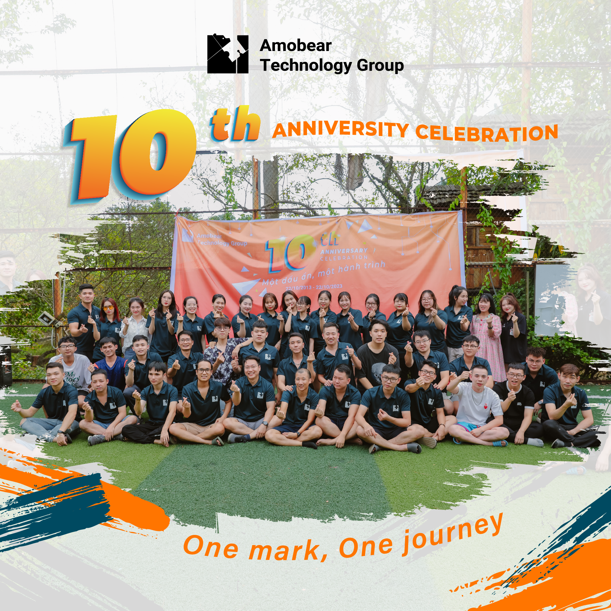 10 years: One mark, One journey